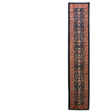 Mahal One-of-a-Kind 2'6" X 11'10" Flatweave Area Rug