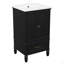 Meuble-lavabo de 20 po avec lavabo, armoire de salle de bain avec deux portes, butoir de porte magnétique et patins réglables, tiroir-117193692-117193695