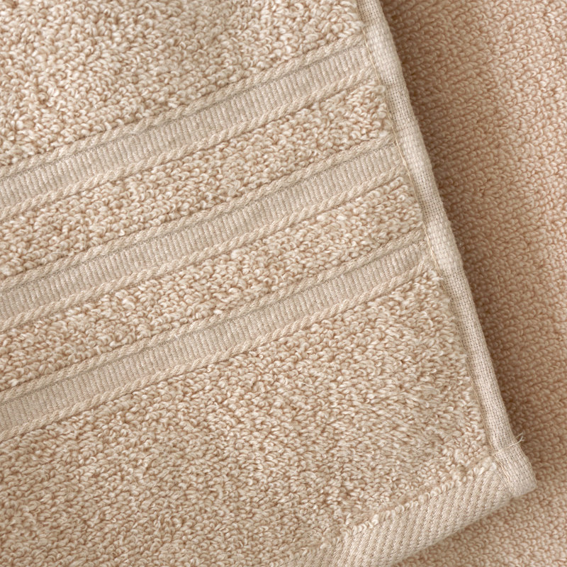 Zero Twist 100% Cotton Towel Bale, Natural