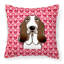 Coussin décoratif intérieur/extérieur schnauzer hearts-304264903-304264920