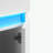 Wall Mounted Bathroom Vanity with Sink, radar sensing light and Storage Space