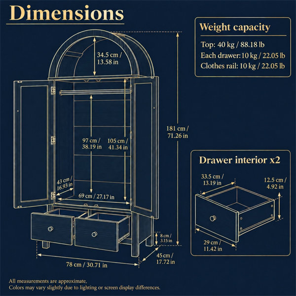 Product Dimensions