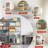 Tevis 60" H x 27.5" W x 12" D 5 Tiers Boltless Adjustable Storage Shelf Goods Rack-1090805072