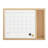 Thomas Martha Stewart Magnetic Dry Erase Monthly Calendar and Cork Board Combo with Included Marker, Magnets-89798292