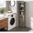 Narrow Cabinet,Tall Slim Bathroom Storage Cabinet-1809134536