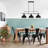 Aalim 3 - Light Dimmable Modern Linear Chandelier