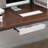 Under Desk Mounted Sliding Pull-Out Drawer Storage Organizer-1721808628