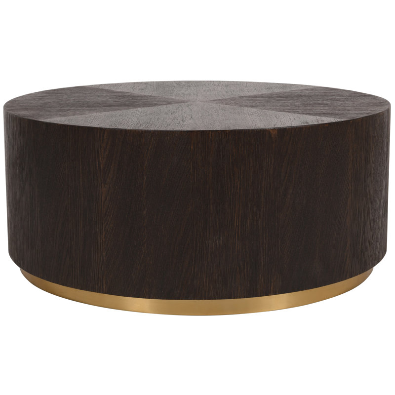 Bernard Solid Wood Top Single Coffee Table