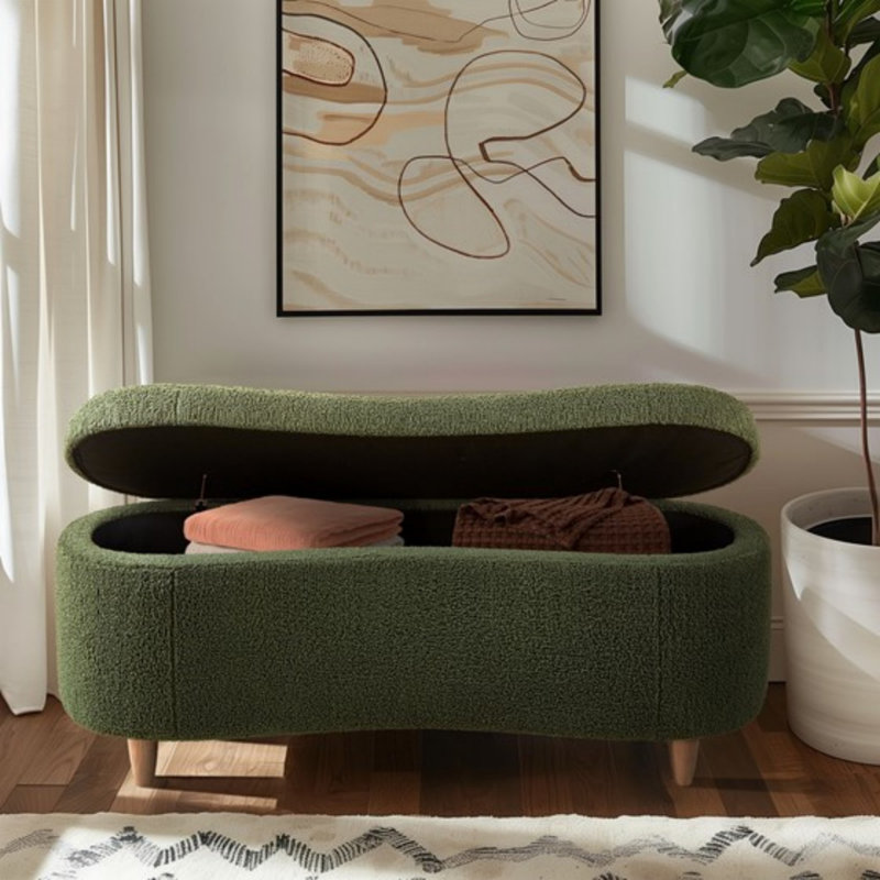 Repose-pieds Chase Boucle, Vert