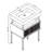 Strobel 24'' Single Bathroom Vanity with Manufactured Wood Top-653253067-653253064