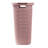 60 L Slim Laundry Hamper, Clothes Basket, Lid, Plastic-111360886-111360887