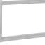 Bureau d'ordinateur, bureau personnel, ordinateur portable, L 48 po, travail, stratifié, métal gris, contemporain, moderne (bureau)