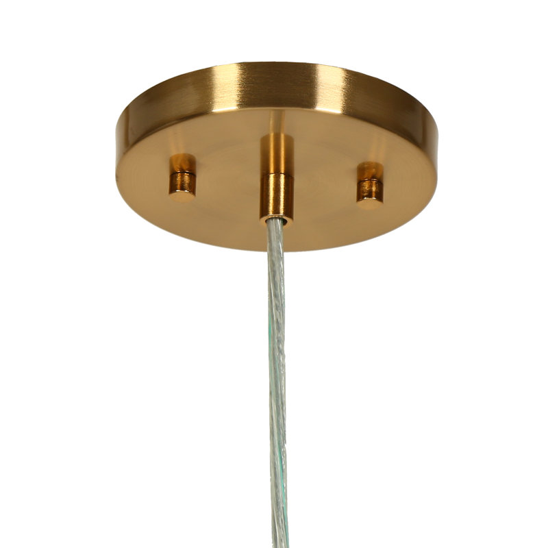 Mini-luminaire suspendu simple 1 lumière Amedeo