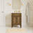 Rivers 24'' Single Bathroom Vanity with Carrara Marble Top-73359935