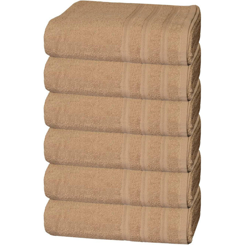 Kenrik Midweight Bath Towel, Beige