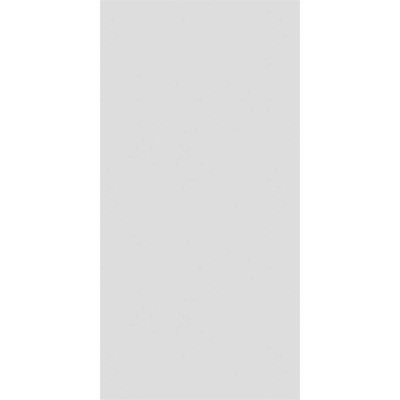White PVC Standard Foster Plinth Block with Square Edge