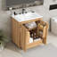 Meuble-lavabo de salle de bain sur pied 30 po Modern