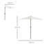2.7m Half Parasol-20355353
