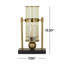 Porte-bougie abstrait moderne en métal-1399909507