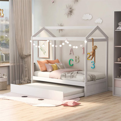 Abordale Kids Twin Daybed with Trundle