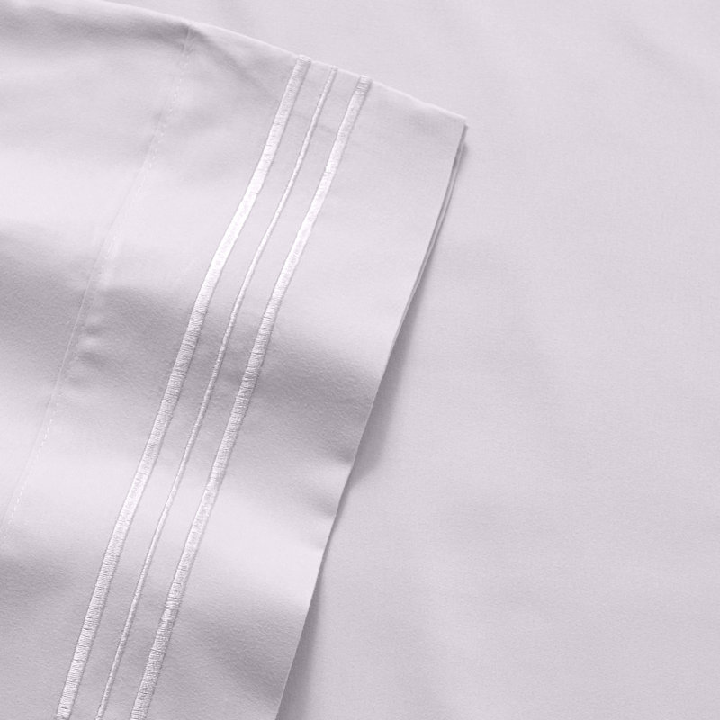 Lilac Twin Deep Pocket Ultra Soft Microfiber Sheet Set