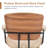 Pu Leather With Modern Walnut  Office Chairs-1895704099
