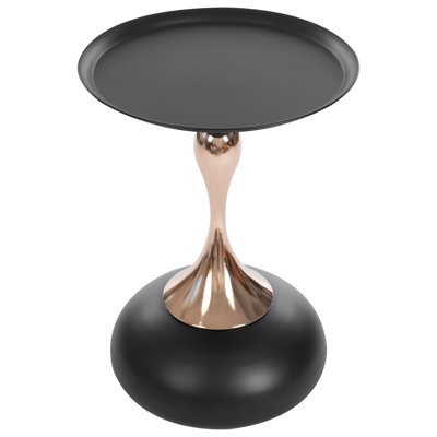 Keishanna Iron Tray Top End Table