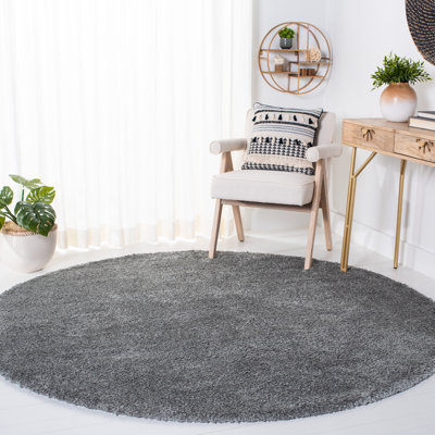 Tapis gris foncé Alayanna