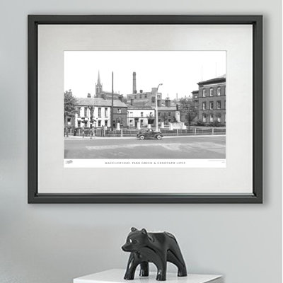 Macclesfield, Park Green & Cenotaph C1955 - Single Picture Frame Print