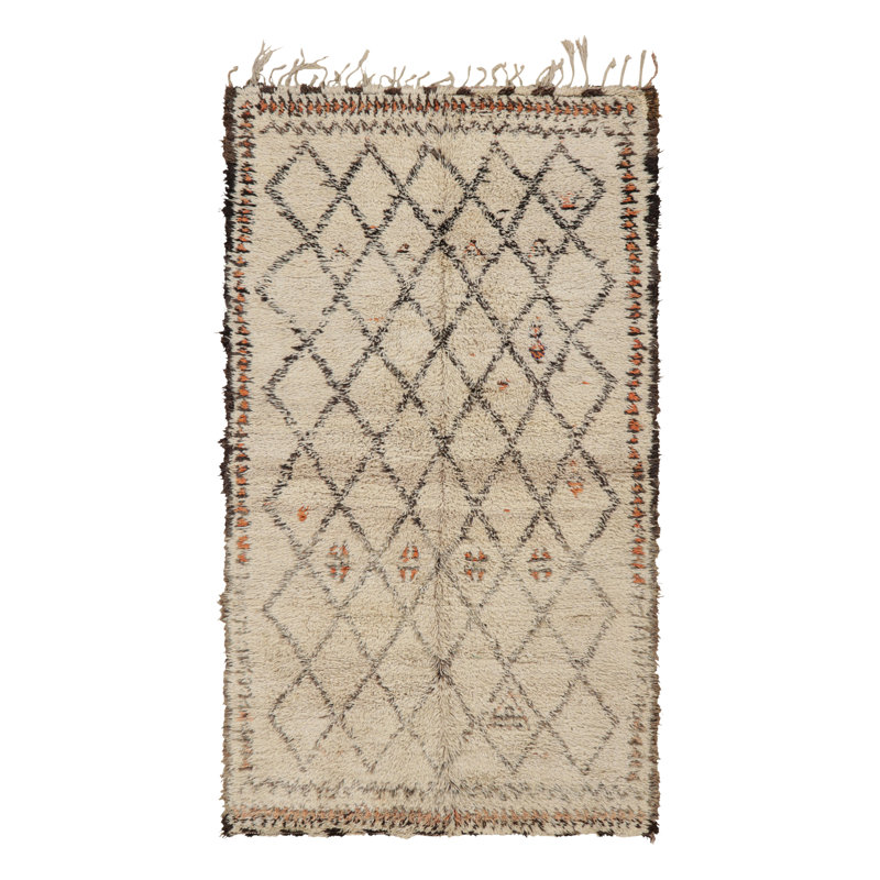 One-of-a-Kind 6’3”x11’2” Hand Knotted Area Rug
