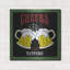  «Cheers Beer 1» par Jean Plout, art mural en métal, 24 po x 24 po-991927504