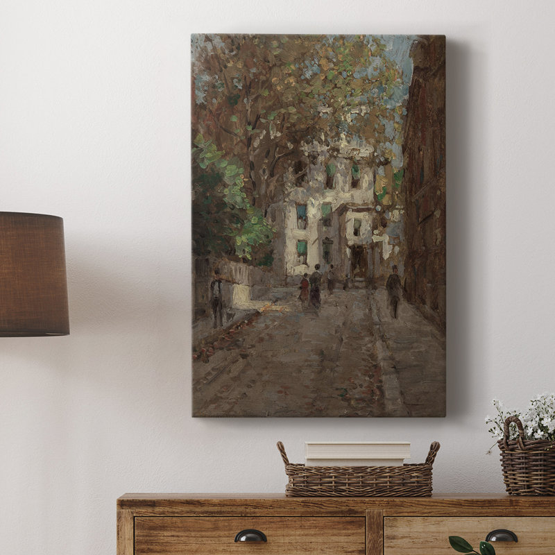 Paysage rétro CL XXXVI - galerie Cavas sur mesure, H 18 po x l 12 po