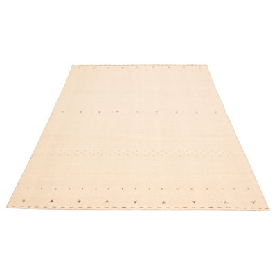 Tapis crème Kashkuli Gabbeh 7 pi 10 po x 11 pi 1 po