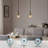 Goldleaf G25 Globe LED Edison Bulb, Dimmable Vintage Light Bulb, Amber Glass, E26 Base