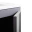 Meuble-lavabo mural élégant en aluminium 24 po avec lavabo blanc Renitta