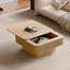 Table basse en bois avec rangement-120868004