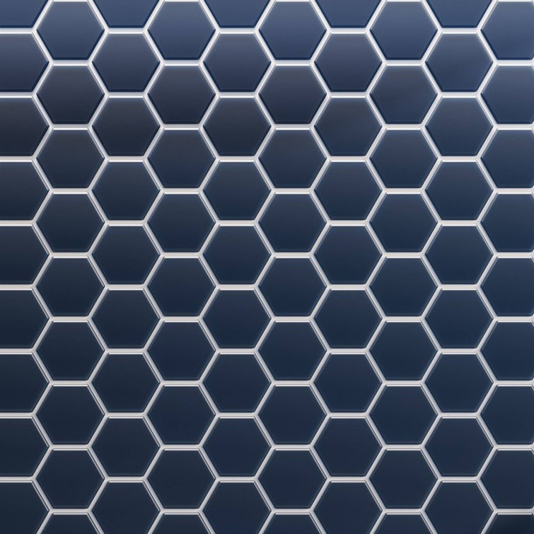 3" Beehive 10.25in.x11.75in. Glass Mosaic Tile