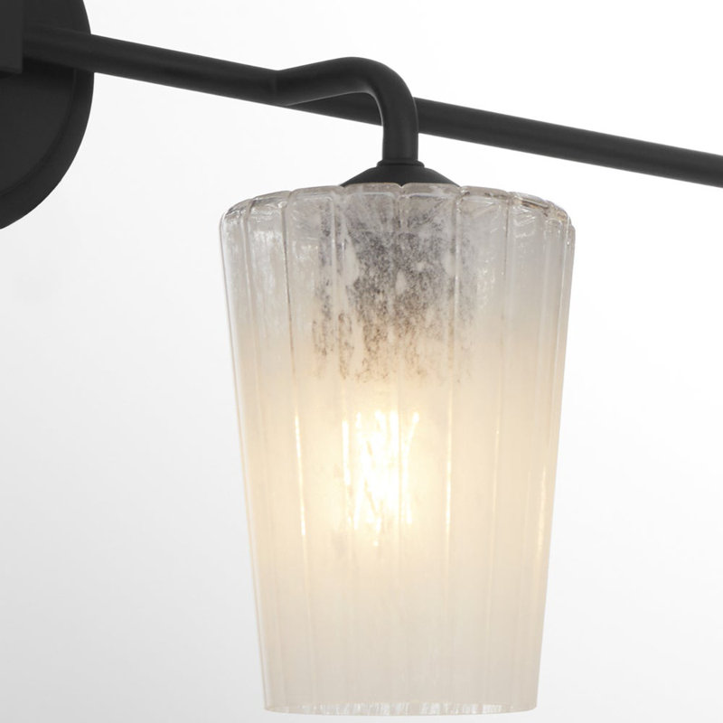 Éclairage pour meuble-lavabo 4 lumières Adlea, Matte Black