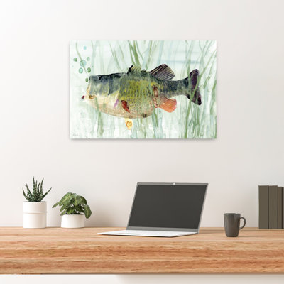 Lake Fish 2 Contemporary Fish Nature Wildlife Art