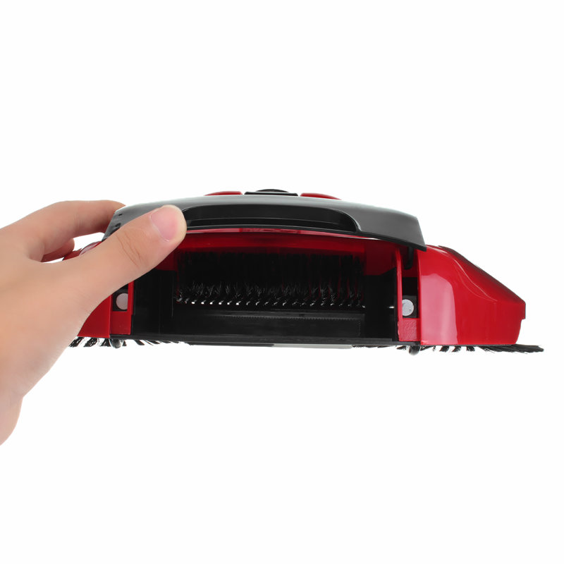 Symple Stuff Blumberg Cordless Bagless Stick Vacuum, Red