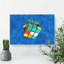 The Rubik Cube - Wrapped Canvas-56641131