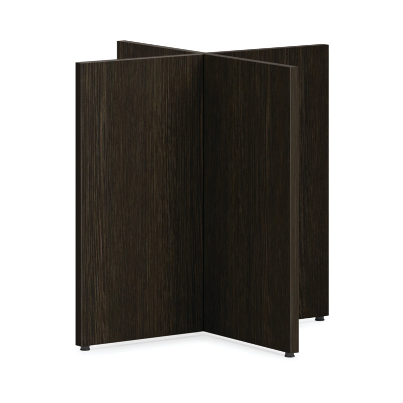 Table de réunion circulaire Mod, H 29 po x L 48 po x l 48 po, Chêne de Java