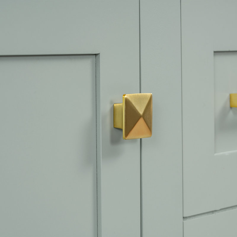Armoire de salle de bain Richi, Vert clair