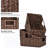 Wicker Storage Baskets, Waterproof Wicker Basket With Handles, Trapezoid Woven Storage Bins For Organizing, Decorative Wicker Basket, 2-Pack-1840369738
