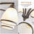 8-light Steel Dimmable Classic / Traditional Chandelier-1126859433