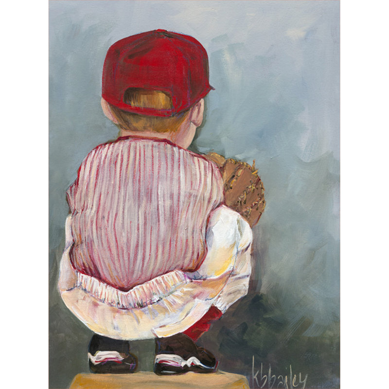 Art sur toile Lil 'Catcher, H 24 po x L 18 po x l 1,25 po