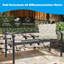 Asya Metal Outdoor Bench-1135821845