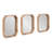 Three-Piece Square Wall Mirror Set