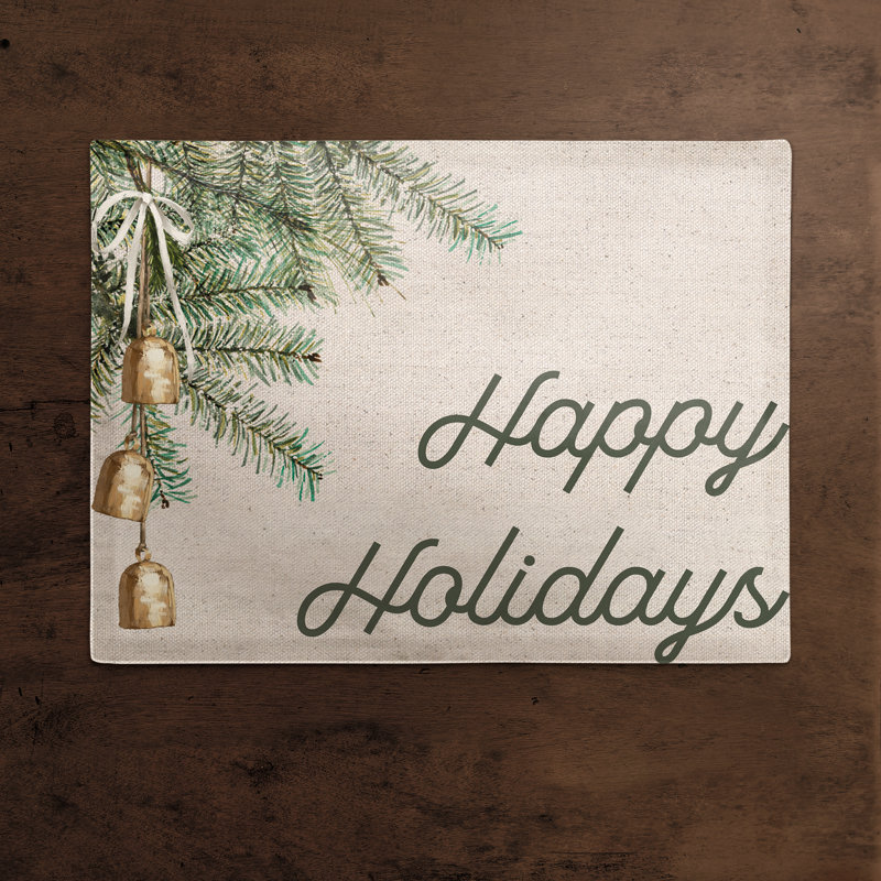Napperon Happy Holidays