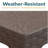 Contemporary Plastic Outdoor Patio Side Table-835921103